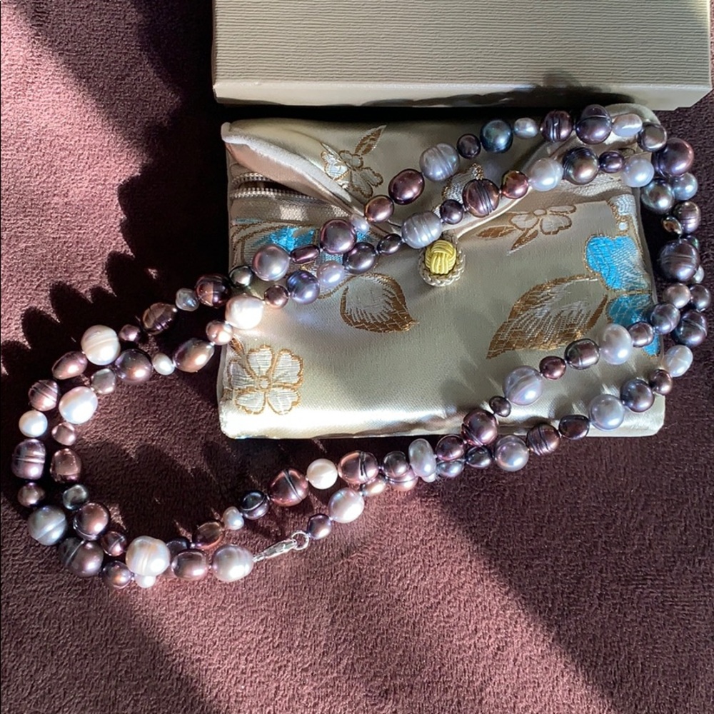Honora multi-brown pearl 36” necklace. NWOT!❣️ - Picture 5 of 5